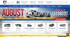 Desktop Screenshot of noblerv.com