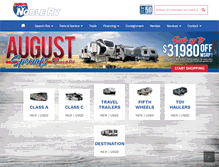 Tablet Screenshot of noblerv.com